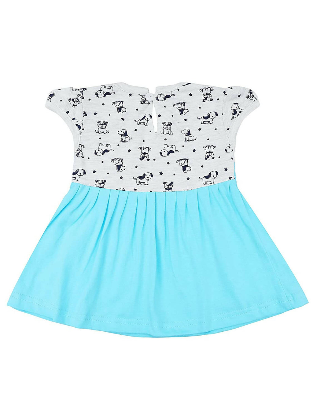 NammaBaby Baby Girl's A-Line Mini Frock Dress - Blue | Grab2Buy