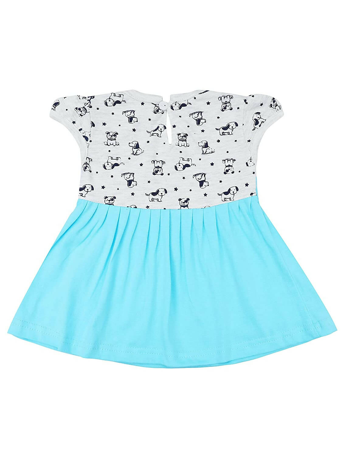 NammaBaby Baby Girl's A-Line Mini Frock Dress - Blue | Grab2Buy