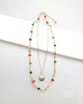 Bling Accessories Uncut Natural Stone Chips Necklace | Grab2Buy
