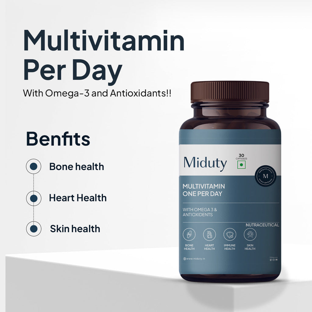 Miduty by Palak Notes Multivitamin One Per Day Capsules | Grab2Buy