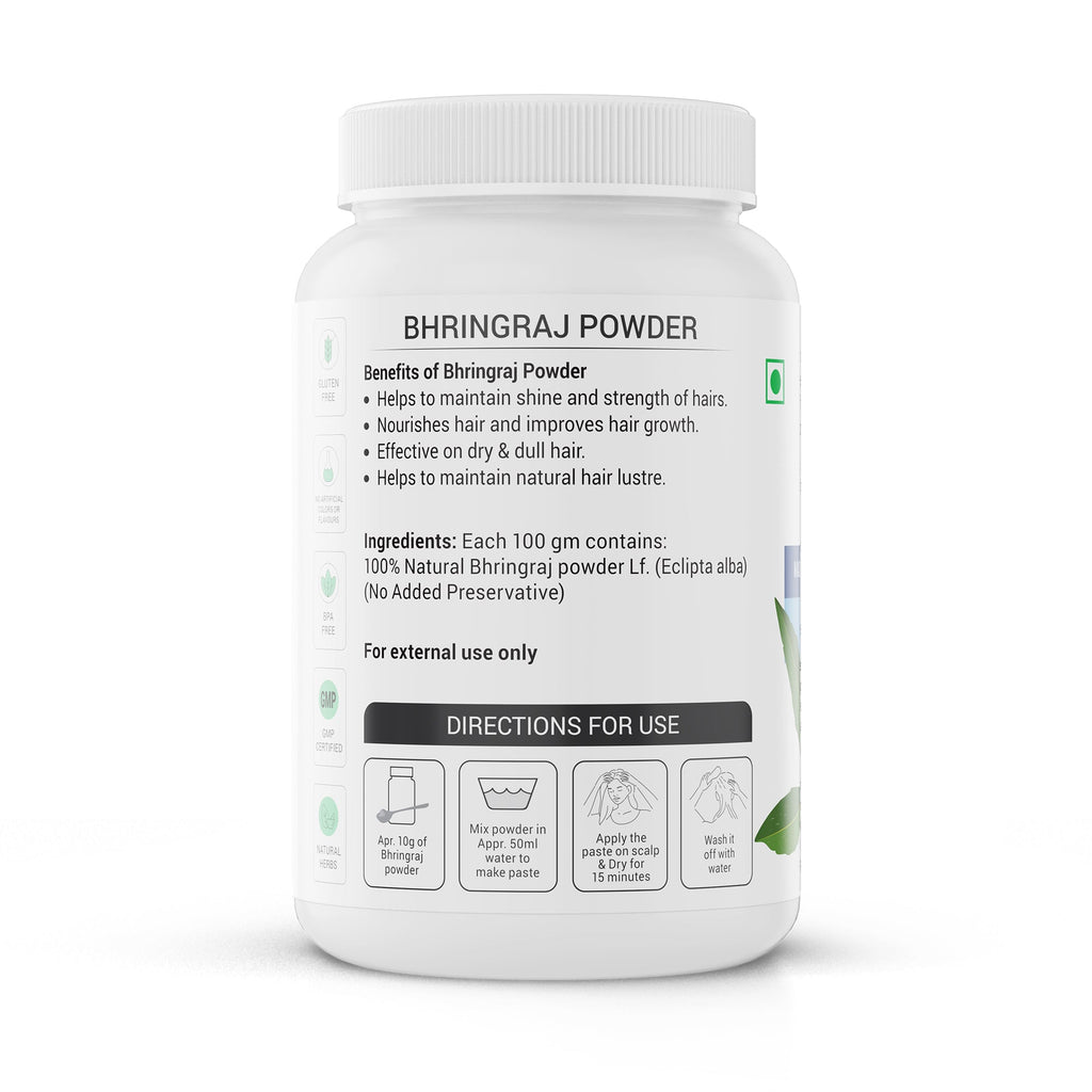 Krishna'S Herbal & Ayurveda Bhringraj Powder
