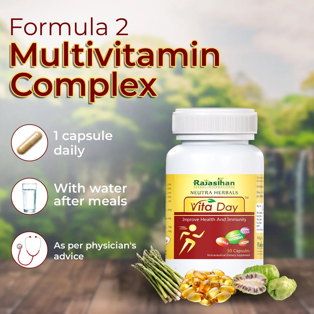 Rajasthan Herbals Neutra Herbals Vita Day Capsules | Grab2Buy