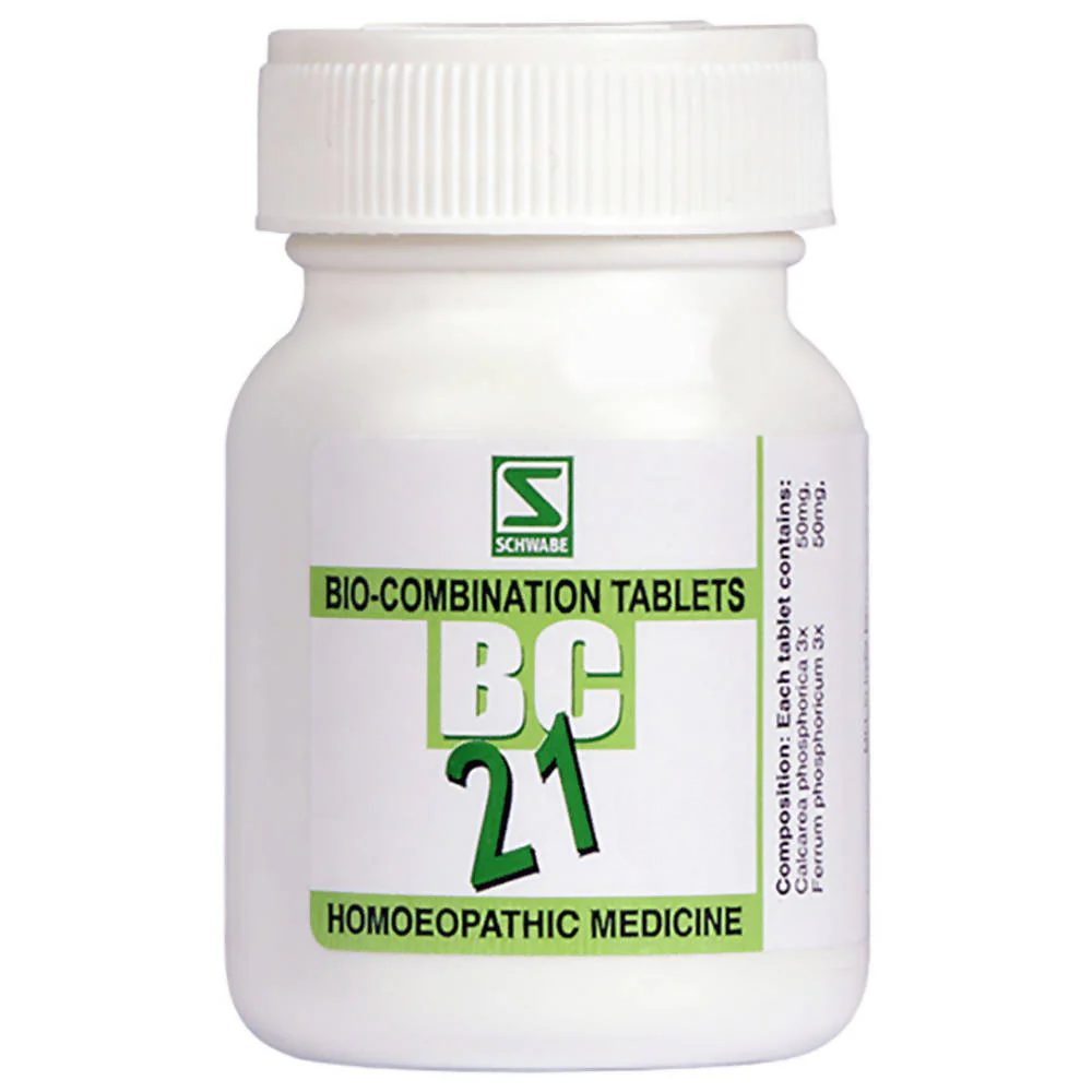 Dr. Willmar Schwabe India Bio-Combination 21 (BC 21) Tablet | Grab2Buy