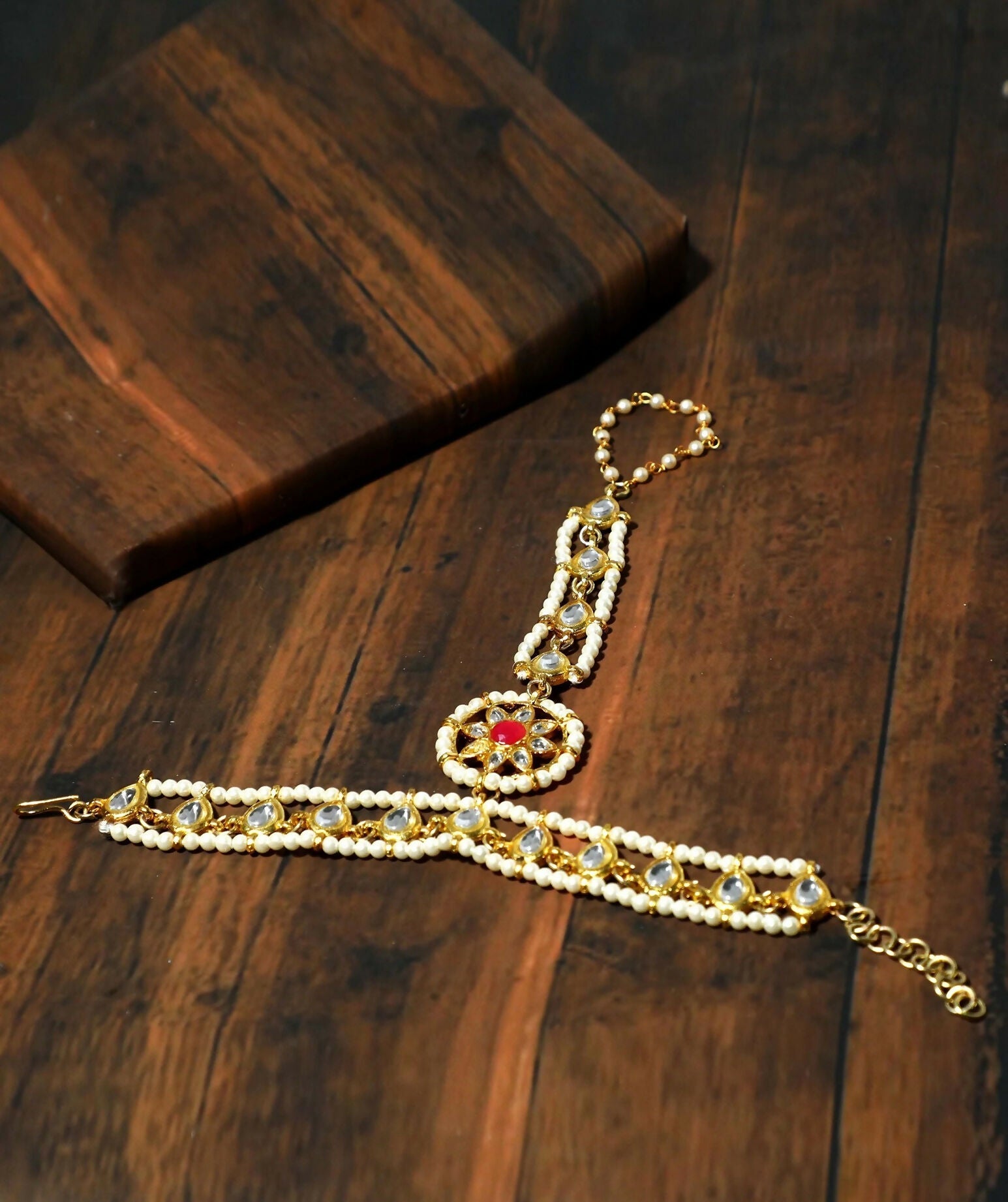 Joban Fashion Kundan Hathphool For Women | Grab2Buy