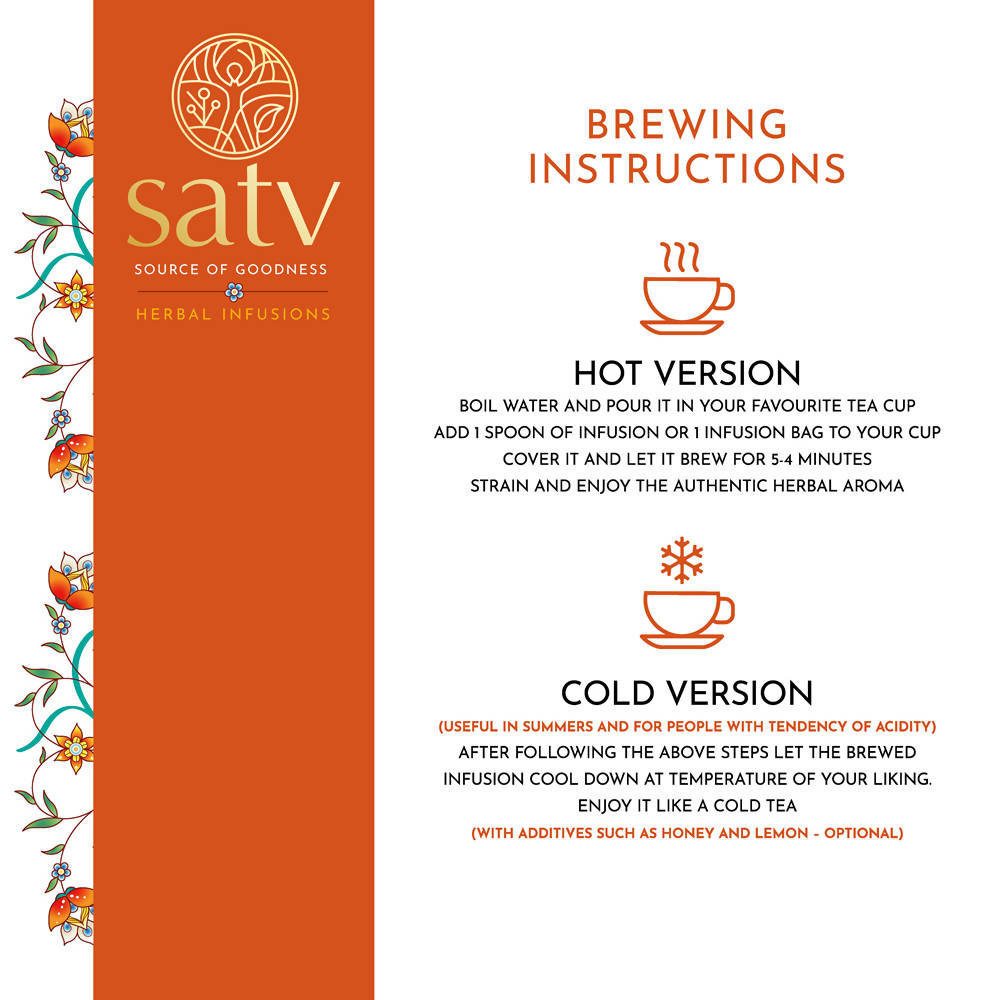 Satv Immunity Herbal Infusion Tea Loose | Grab2Buy