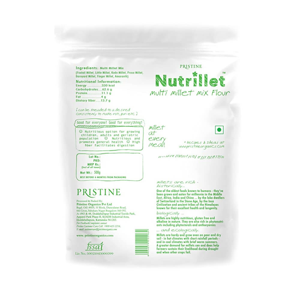 Pristine Nutrillet - Mixed Millet Flour | Grab2Buy