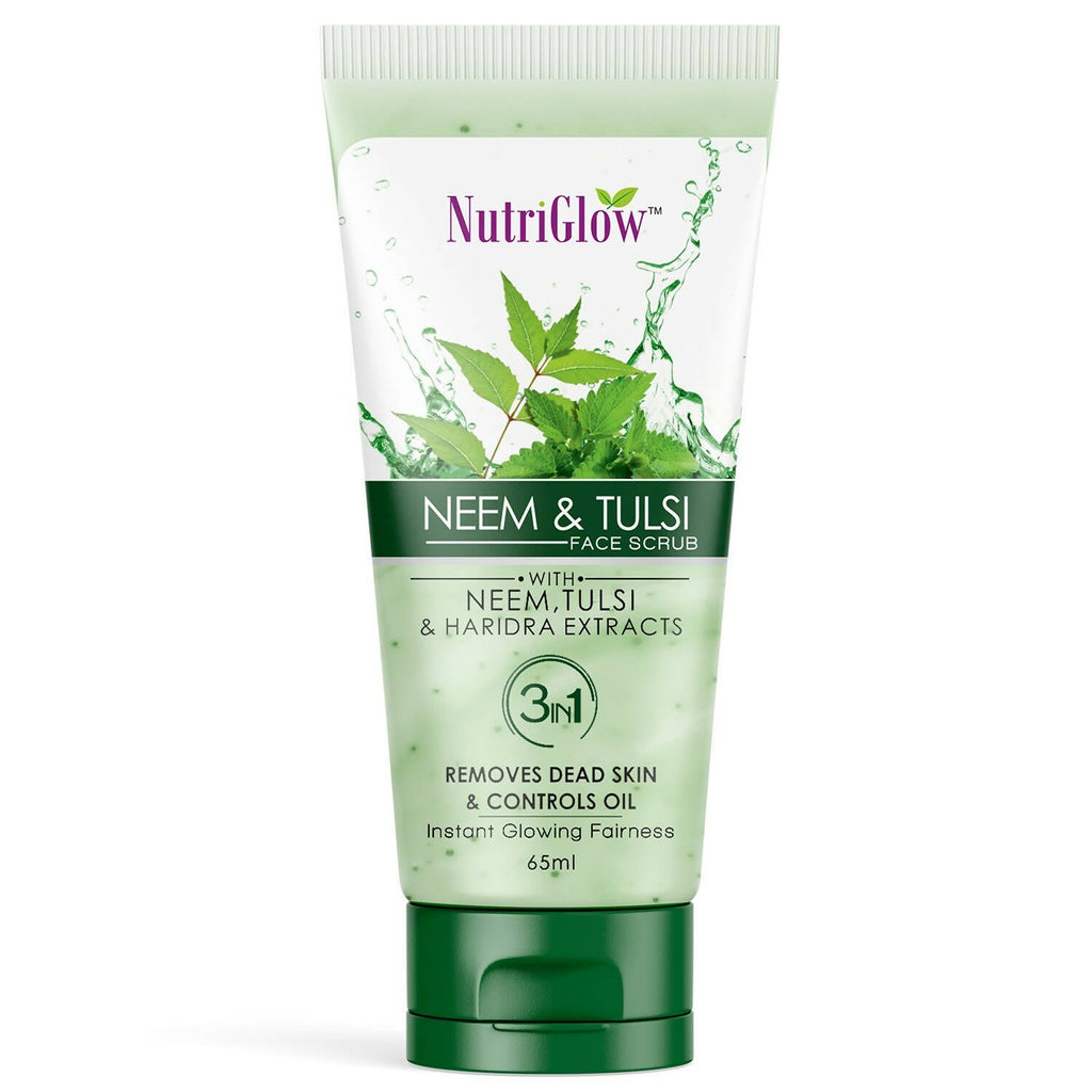 NutriGlow Neem & Tulsi Face Scrub | Grab2Buy