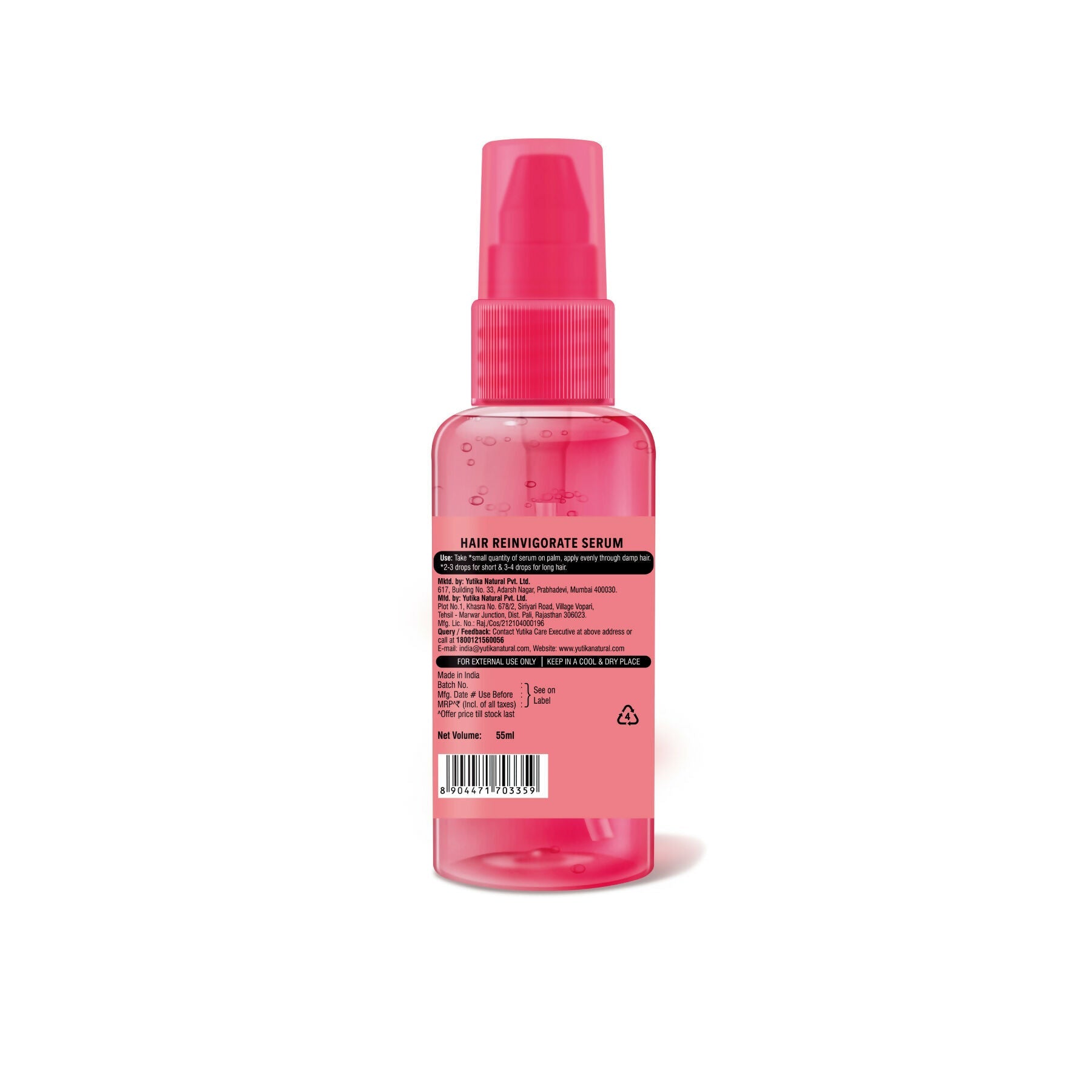 Nisha Hair Serum Eversilk Pink Hibiscus Serum | Grab2Buy