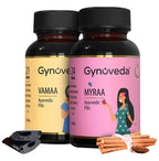 Gynoveda PCOS Vamha Ayurvedic Pills & Myrha Ayurvedic Pills | Grab2Buy