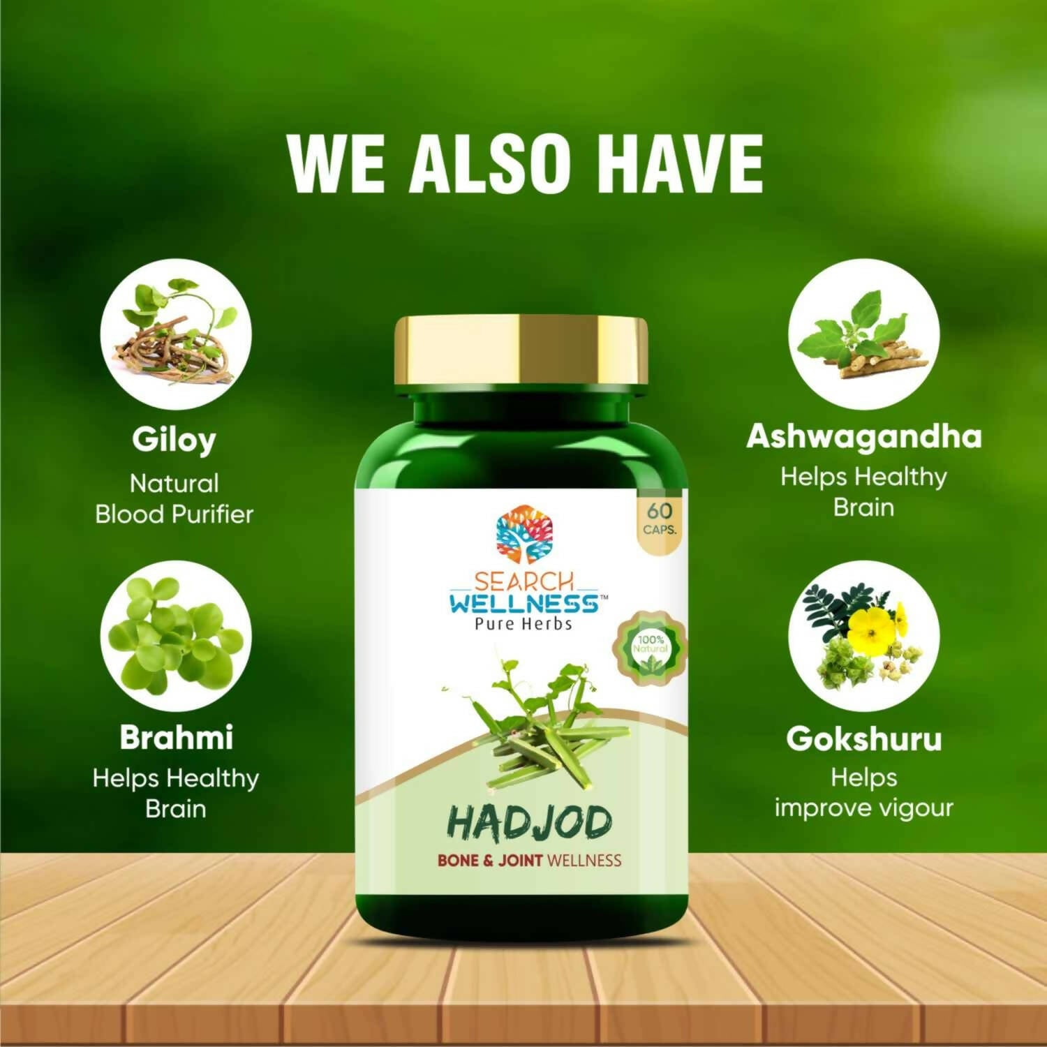 Search Wellness Hadjod Capsules | Grab2Buy
