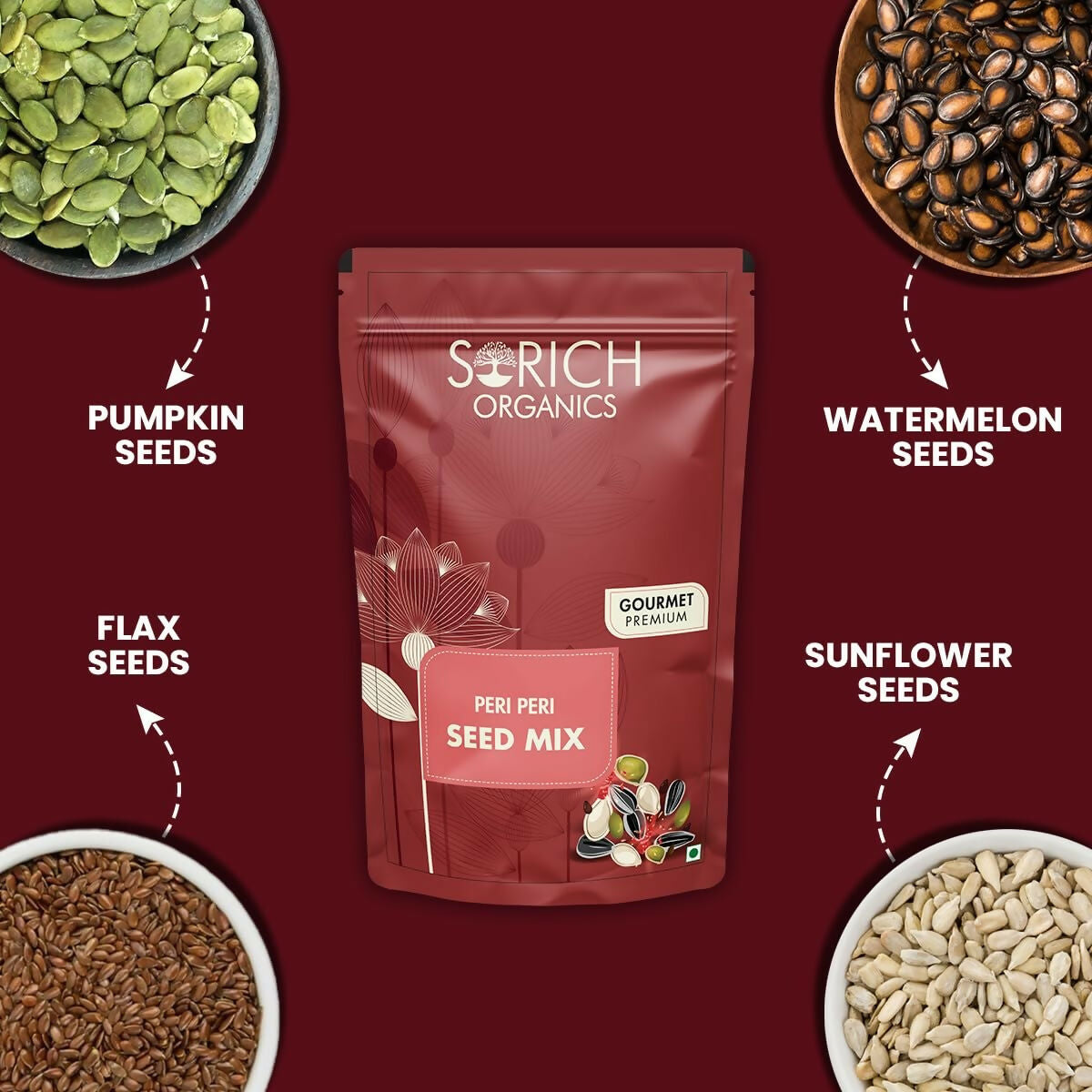 Sorich Organics Peri Peri Seed Mix | Grab2Buy