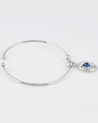 VOJ Stainless Steel Beads Silver Bracelet | Grab2Buy