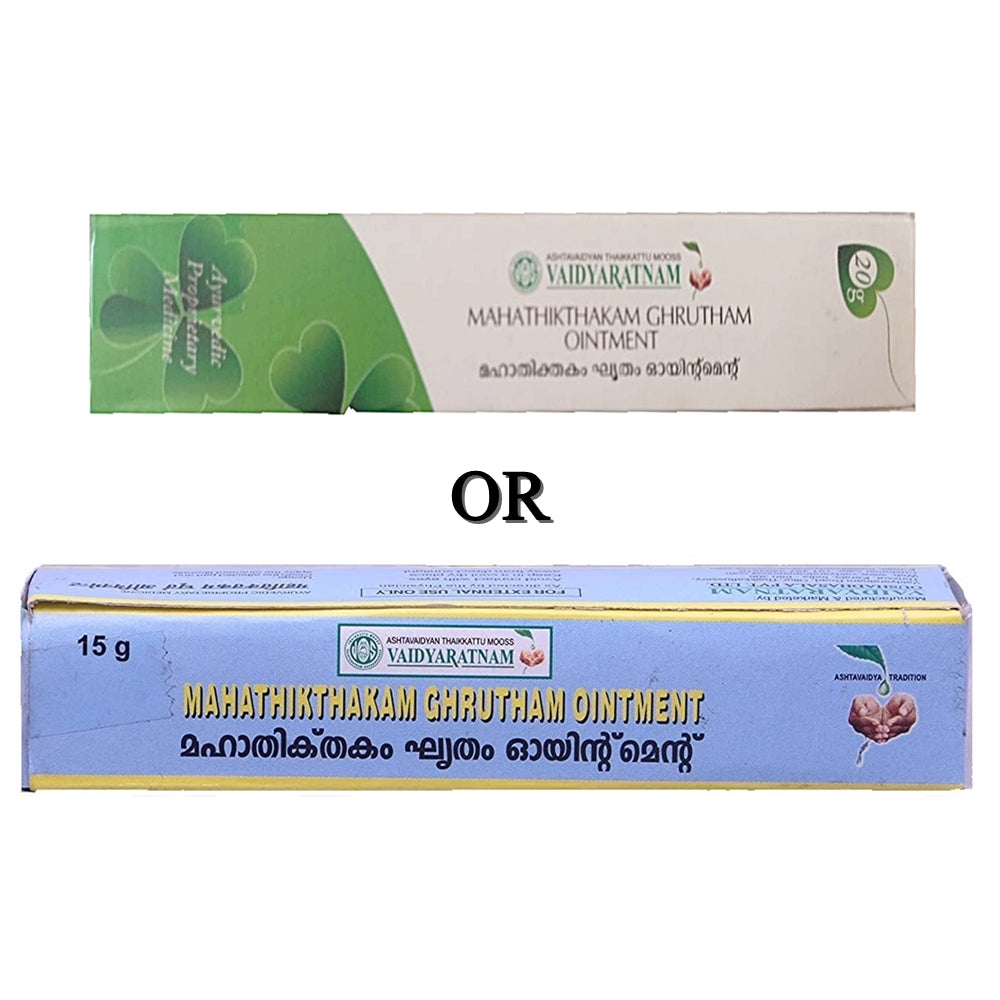 Vaidyaratnam Mahathikthakam Ghrutham Ointment | Grab2Buy