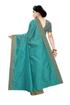 Vamika Cotton Silk Weaving Paithani Rama Saree (Paithani Rama) | Grab2Buy