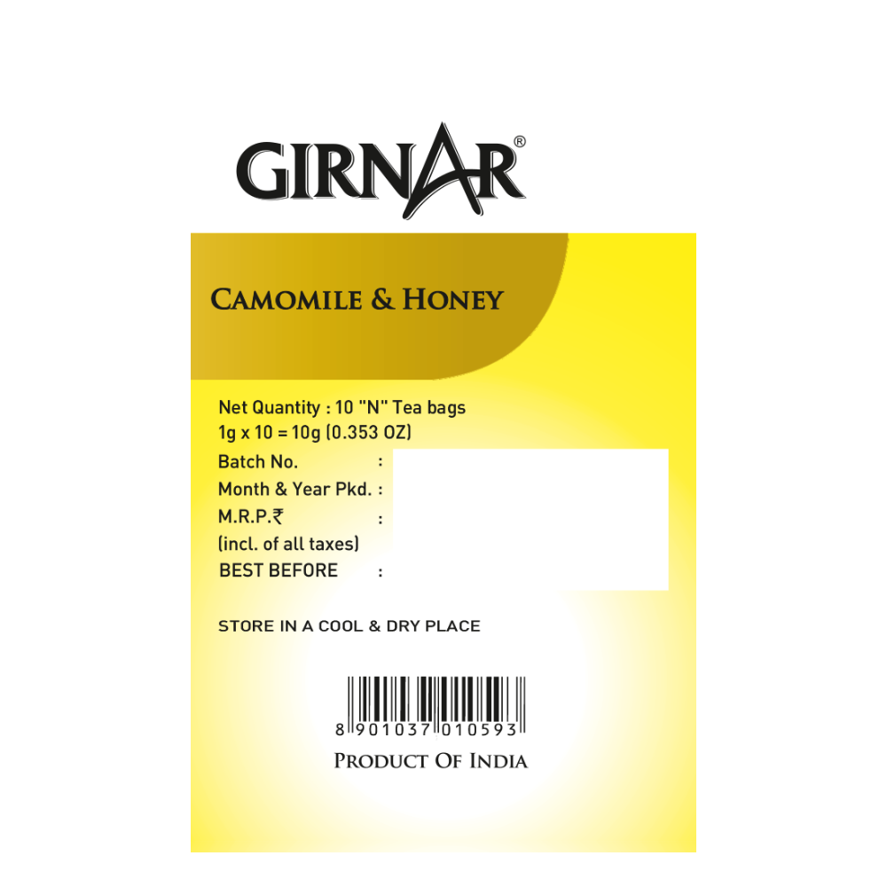 Girnar Camomile Infusion With Honey | Grab2Buy