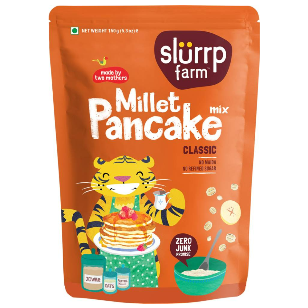 Slurrp Farm Chocolate Millet Pancake Mix | Grab2Buy