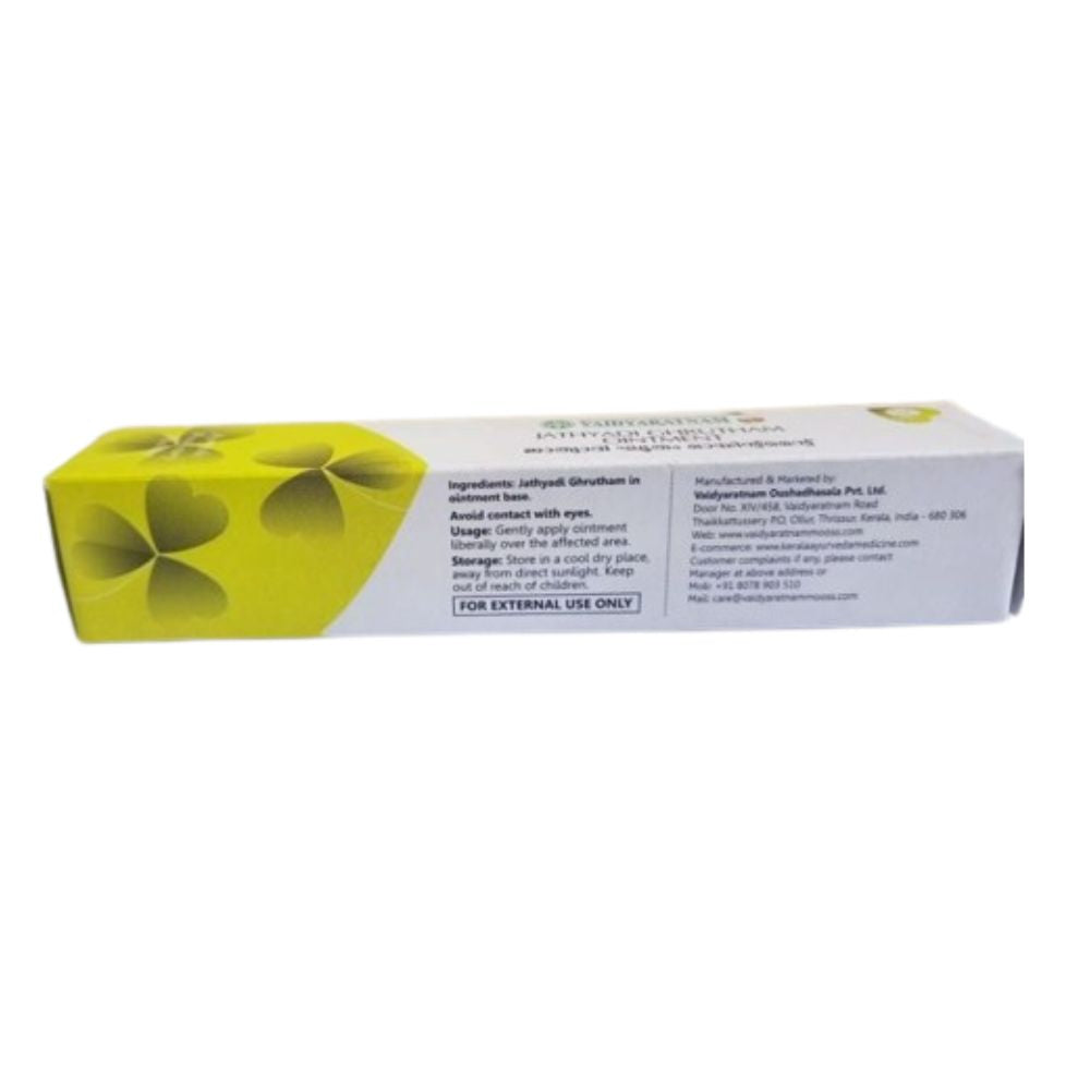 Vaidyaratnam Jathyadi Ghrutham Ointment | Grab2Buy