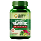 Himalayan Organics Organic B12 500mg Vegetarian Capsules | Grab2Buy