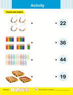 Cardinal Mathematics Primer B|Senior KG|Pattern & Shapes|Number 1-100|Skip Counting|Fun Learning Maths Activity Book| Ages 3-7 Years | Grab2Buy