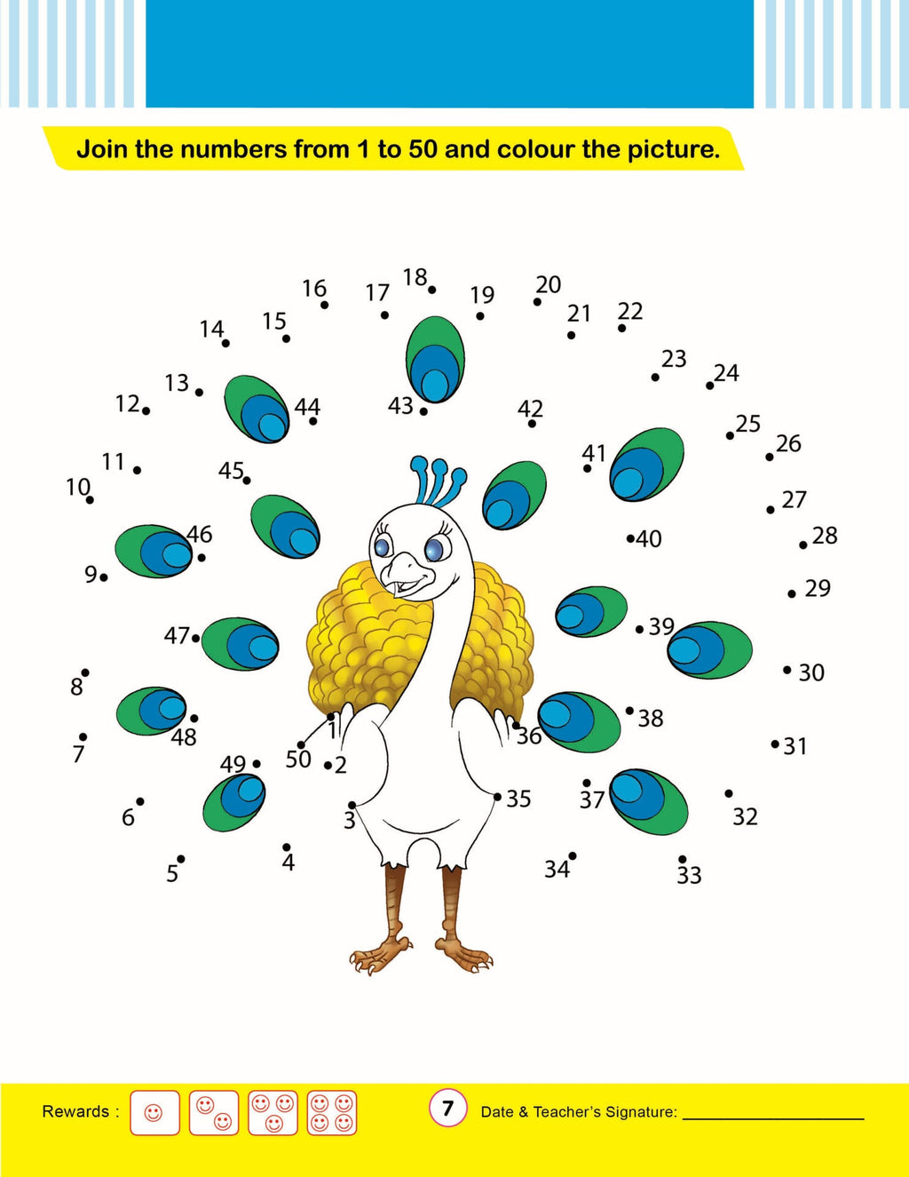 Cardinal Mathematics Primer B|Senior KG|Pattern & Shapes|Number 1-100|Skip Counting|Fun Learning Maths Activity Book| Ages 3-7 Years | Grab2Buy