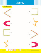 Cardinal Mathematics Primer B|Senior KG|Pattern & Shapes|Number 1-100|Skip Counting|Fun Learning Maths Activity Book| Ages 3-7 Years | Grab2Buy