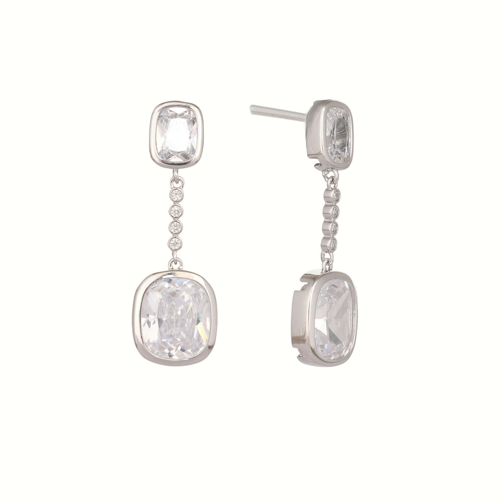 Nuyug Diamond Luxe Cascades Anti Tarnish Earrings | Grab2Buy