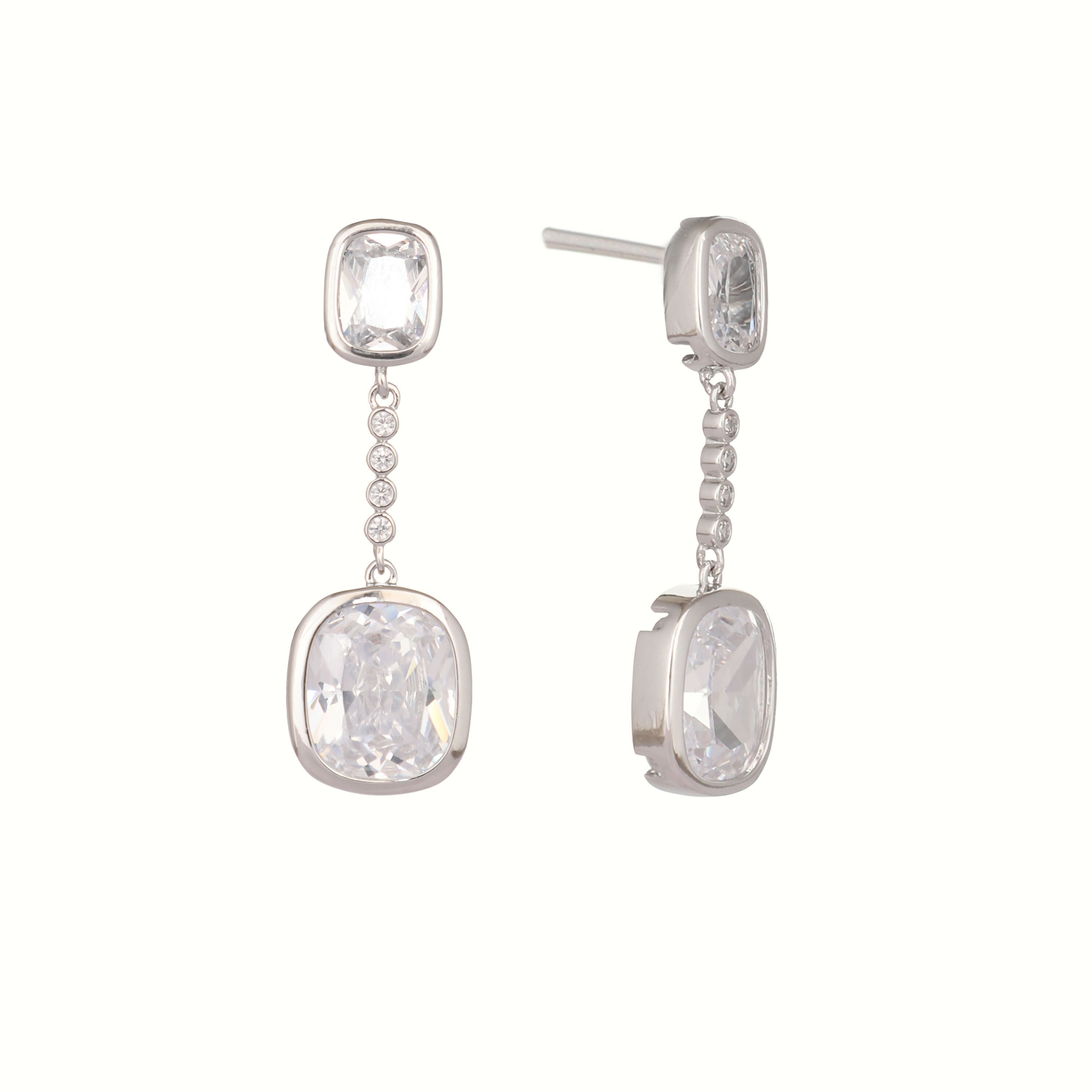 Nuyug Diamond Luxe Cascades Anti Tarnish Earrings | Grab2Buy