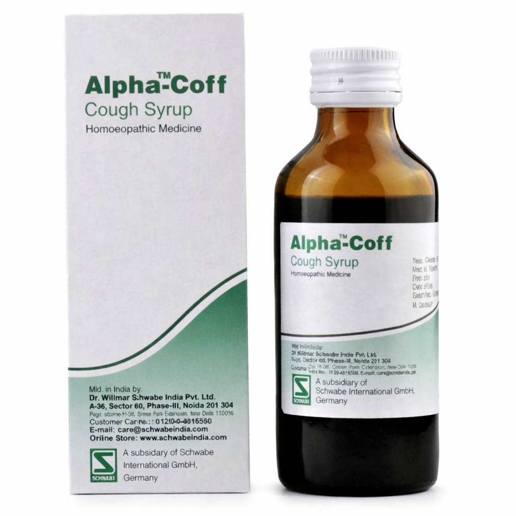 Dr. Willmar Schwabe India Alpha-Coff Cough Syrup | Grab2Buy