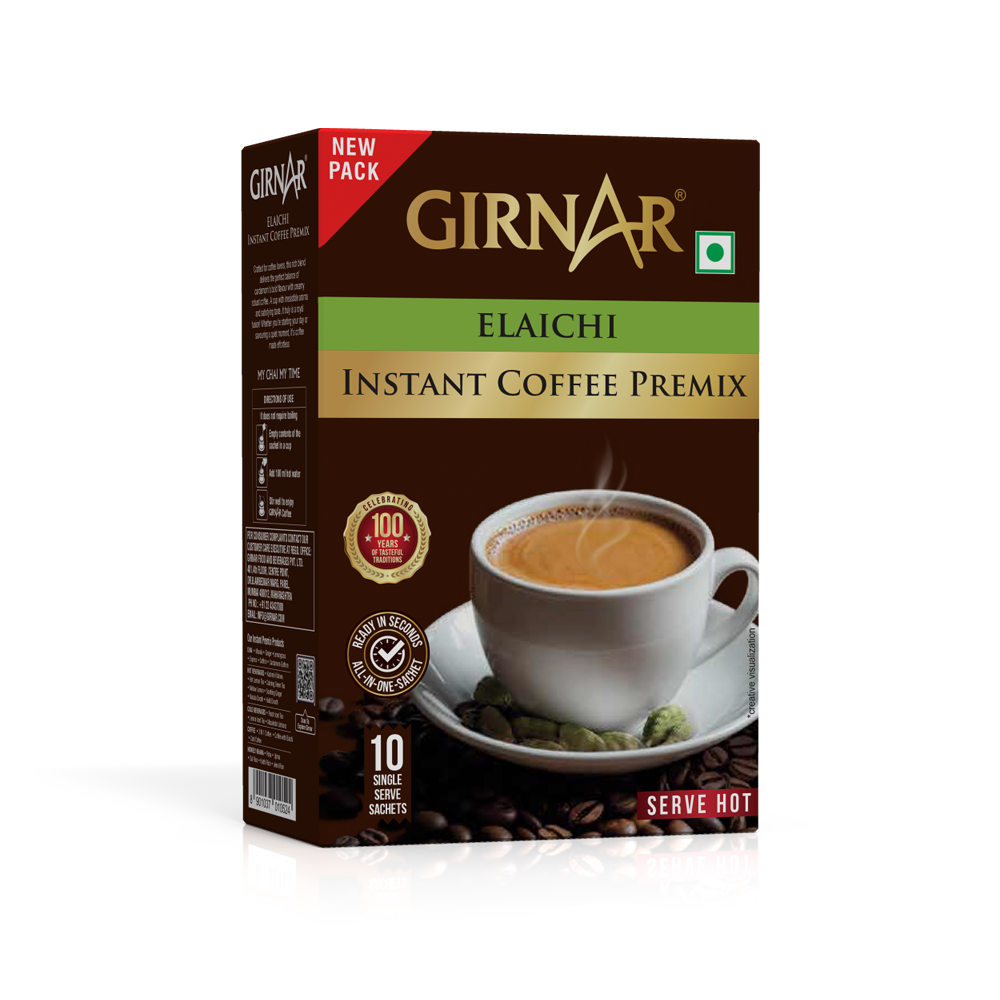 Girnar Instant Premix Coffee With Elaichi | Grab2Buy