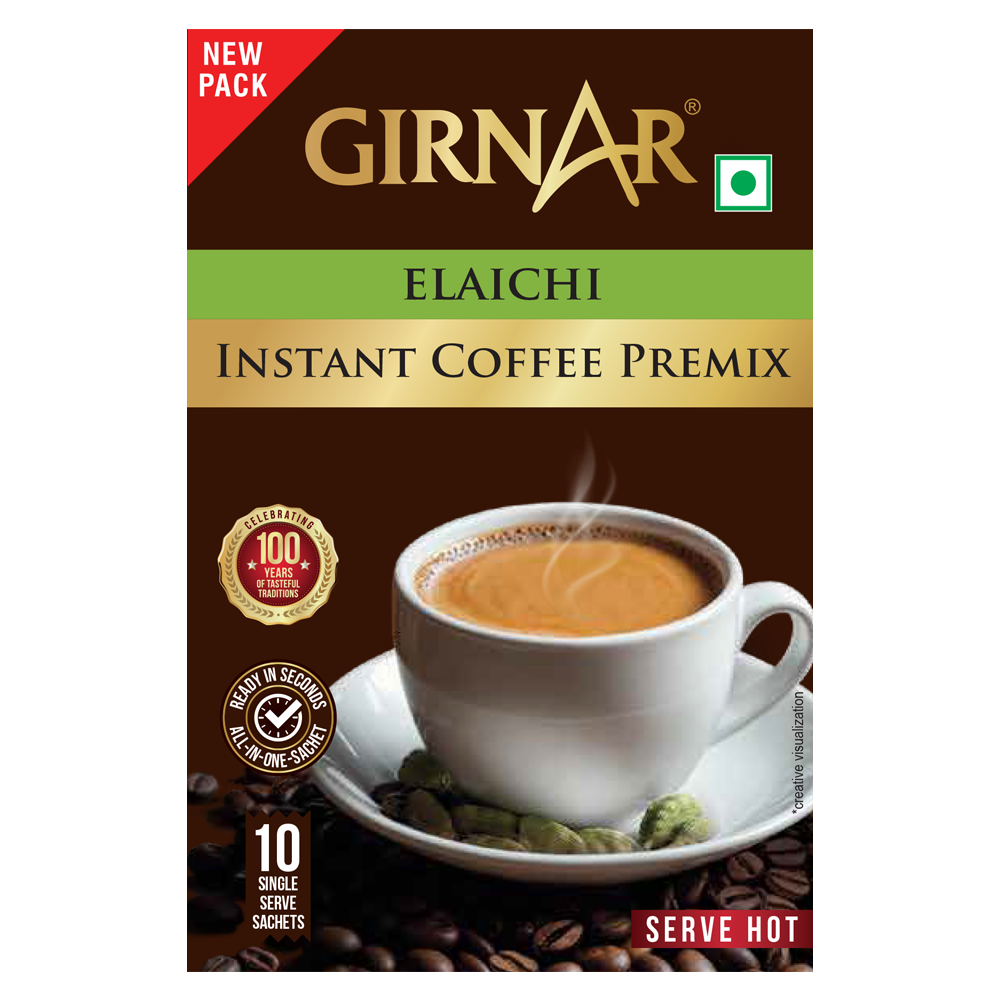 Girnar Instant Premix Coffee With Elaichi | Grab2Buy