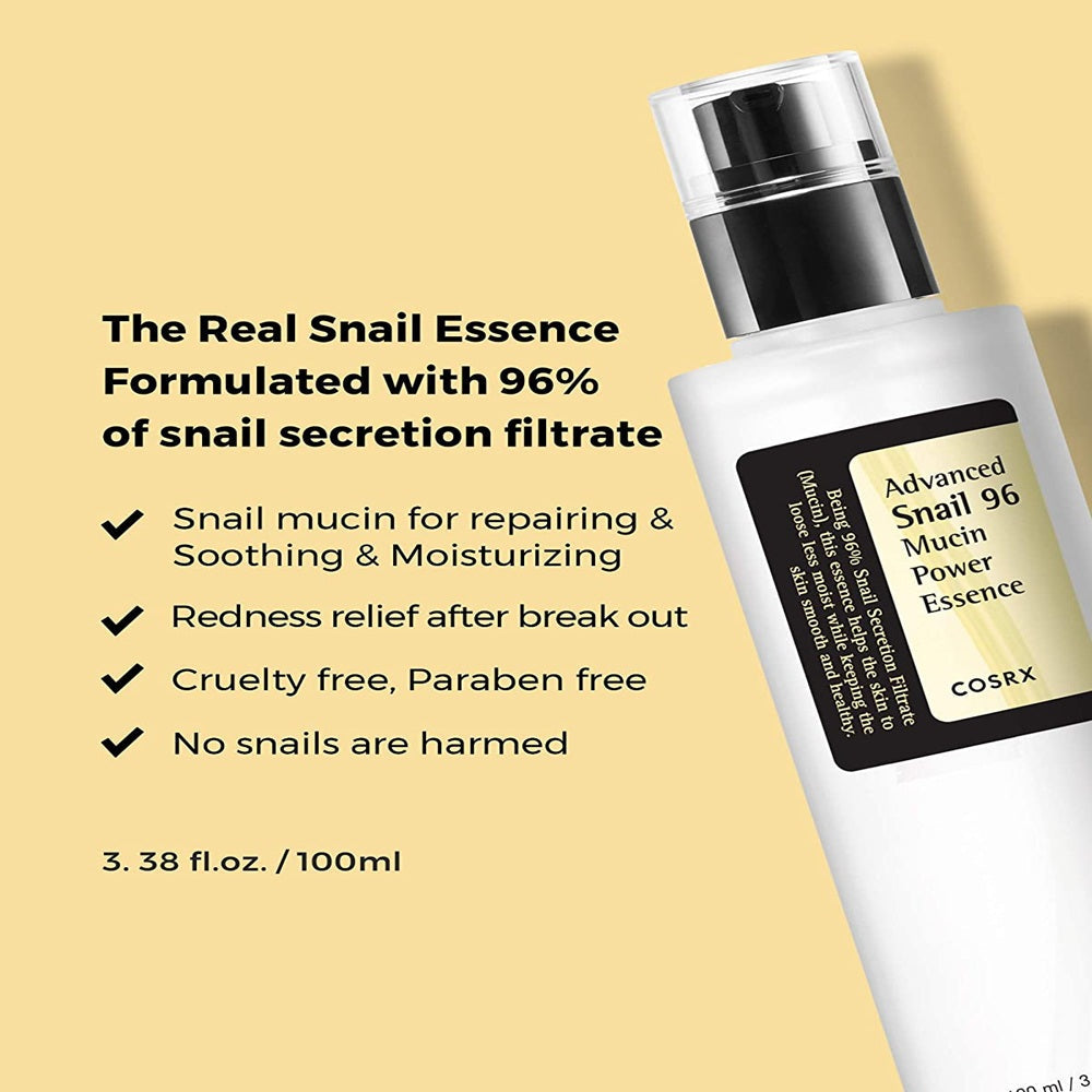 Cosrx Advanced Snail 96 Mucin Power Essence - Korean Skincare | Grab2Buy