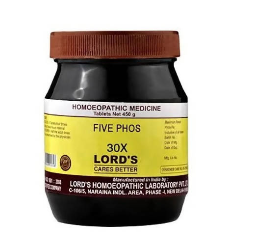 Lord's Homeopathy Five Phos Biocombination Tablets | Grab2Buy