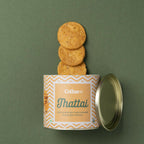 Cothas Thattai | Crispy Rice Flour Snack with Black Gram