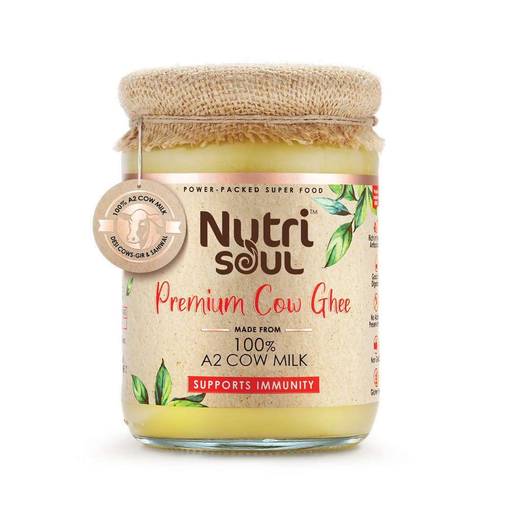 Nutrisoul Premium Cow Ghee | Pure and Natural Desi Ghee | Organic Cow Ghee | Grab2Buy