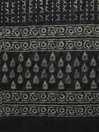 Yufta Women Black Ethnic Motifs Regular Mirror Work Pure Cotton Kurta with Trouser & With Dupatta | Grab2Buy