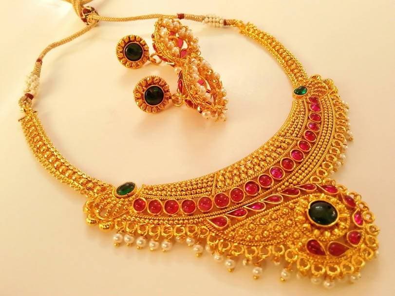 Multicolor Kemp Necklace Set For Women | Grab2Buy