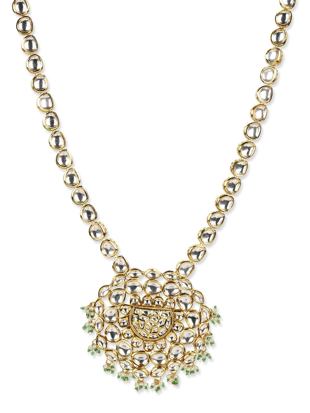 Women's Gold-Polished Necklace - Ruby Raang | Grab2Buy