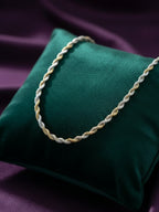 NVR Men's Handcrafted Rhodium Plated Chain | Grab2Buy