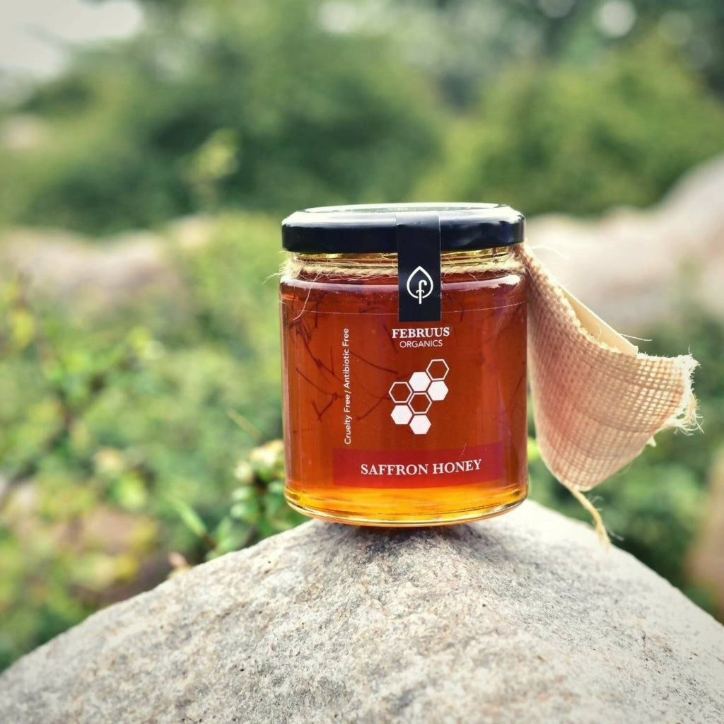 Februus Organics Pure Natural Saffron Honey | Grab2Buy