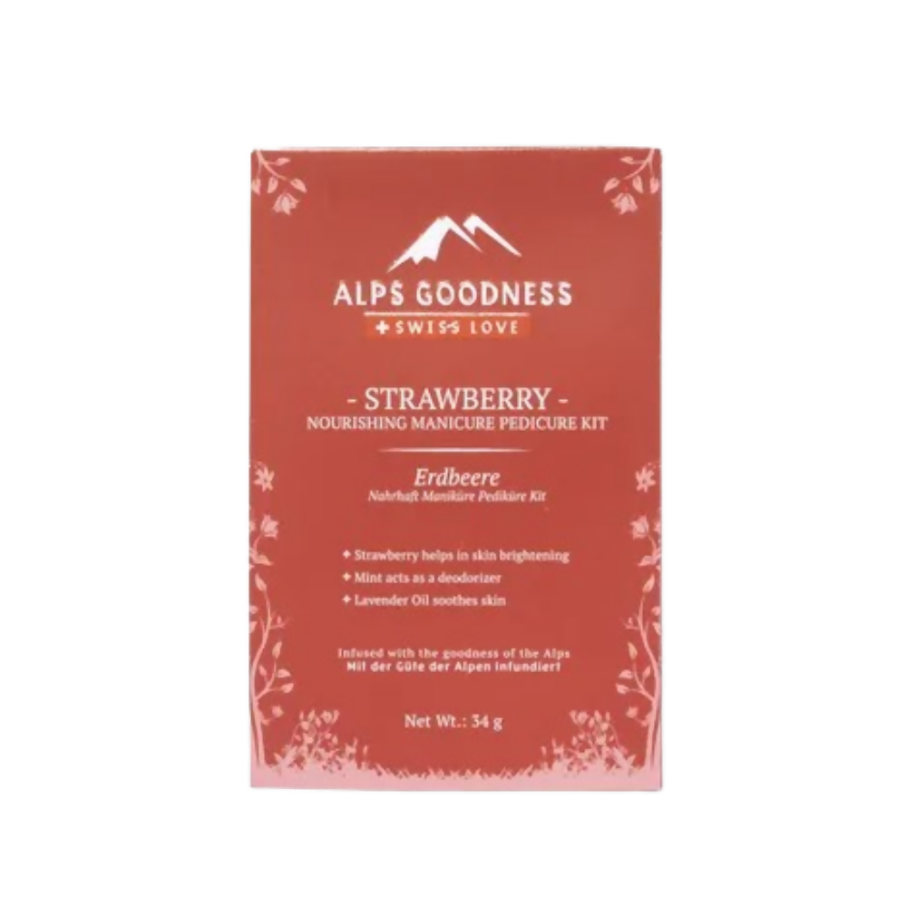 Alps Goodness Strawberry Nourishing Manicure Pedicure Kit | Grab2Buy