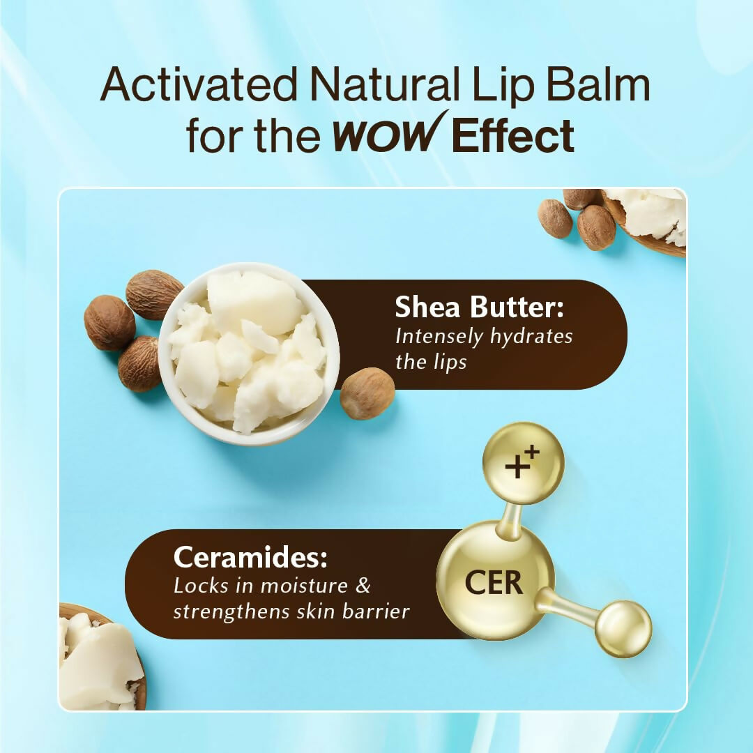 WOW Skin Science Shea Butter Nourishing Lip Balm SPF 30 with Ceramides | Grab2Buy