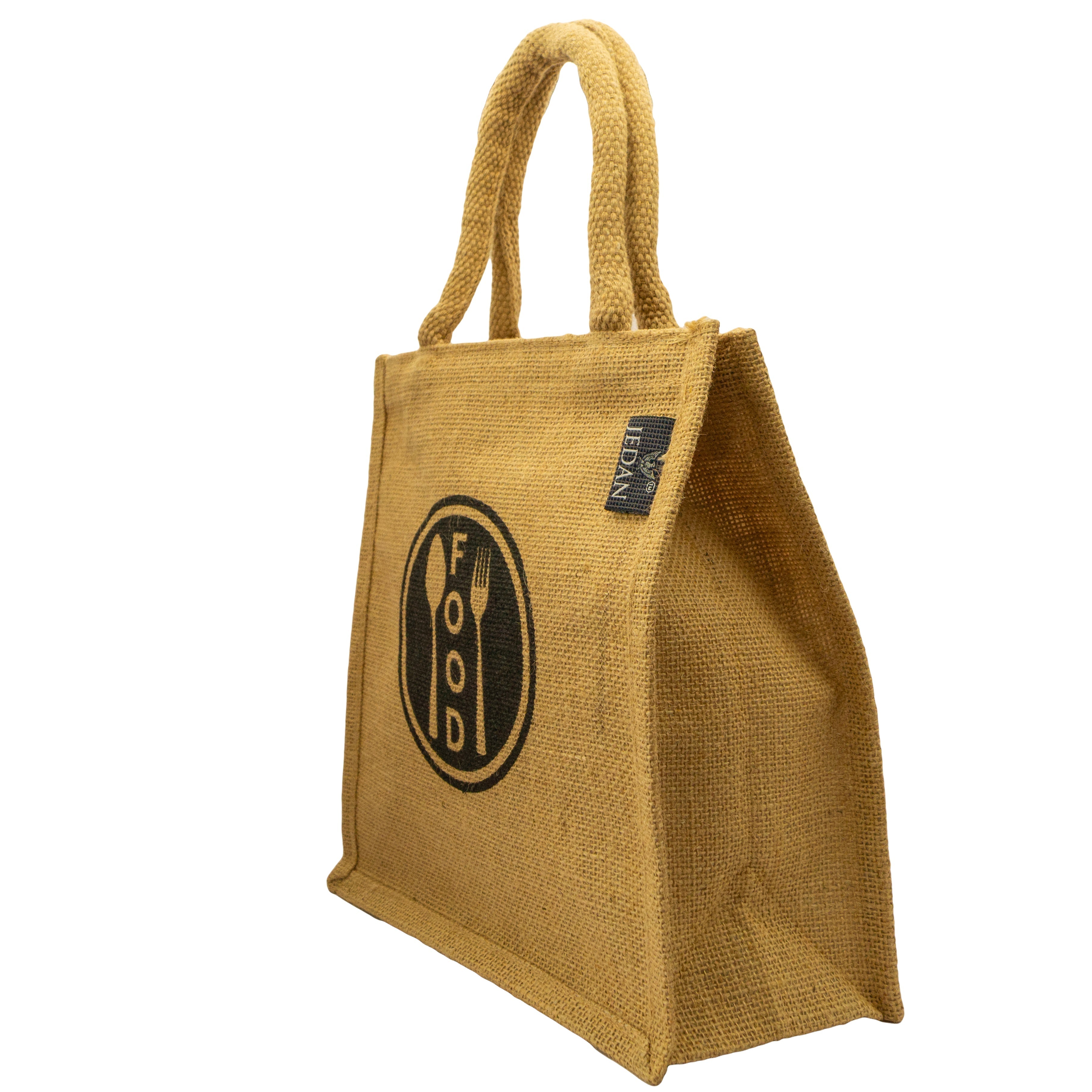 MiDazzle Jute Lunch Bag  (With Zipper) JdJLB1402 | Grab2Buy