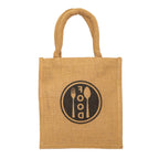 MiDazzle Jute Lunch Bag  (With Zipper) JdJLB1402 | Grab2Buy