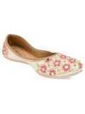 Desi Colour Women Indian Ethnic Footwear-Mini Dabka-Mirror Jarkan 5 | Grab2Buy