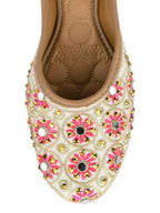 Desi Colour Women Indian Ethnic Footwear-Mini Dabka-Mirror Jarkan 5 | Grab2Buy