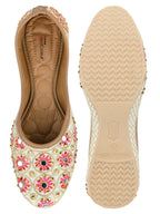 Desi Colour Women Indian Ethnic Footwear-Mini Dabka-Mirror Jarkan 5 | Grab2Buy