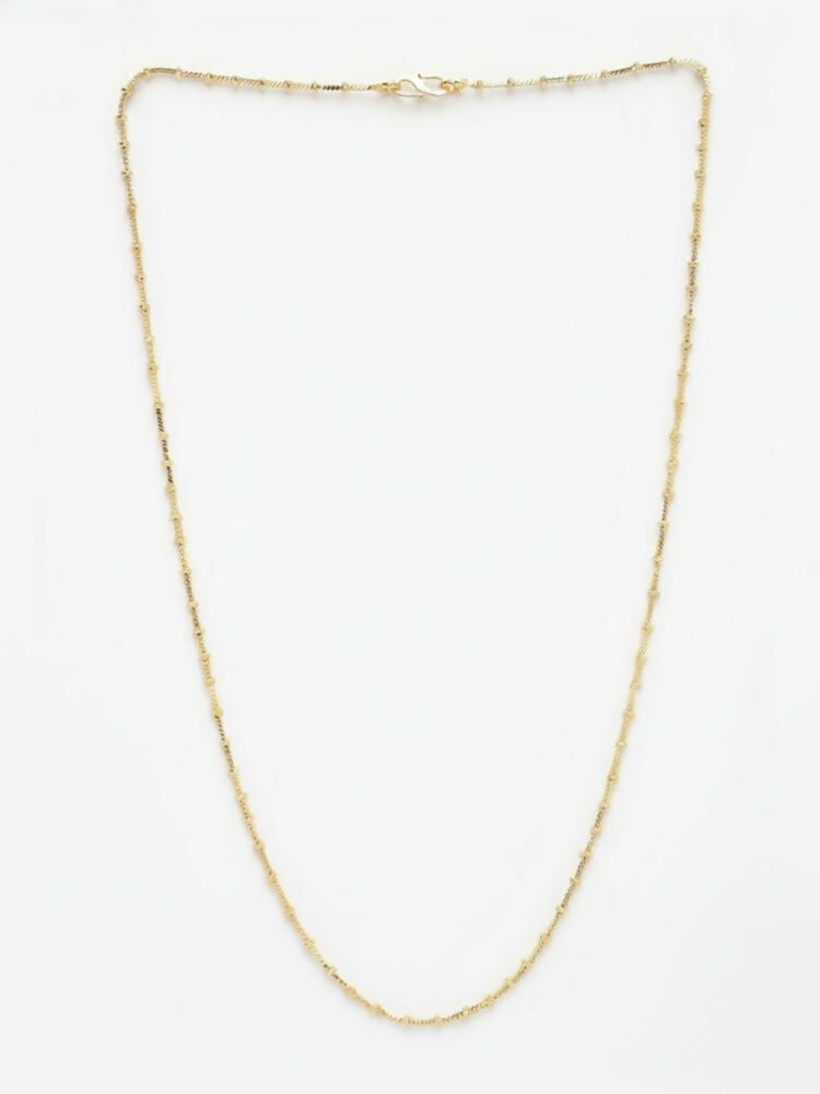 NVR Women Gold Plated Minimal Chain | Grab2Buy