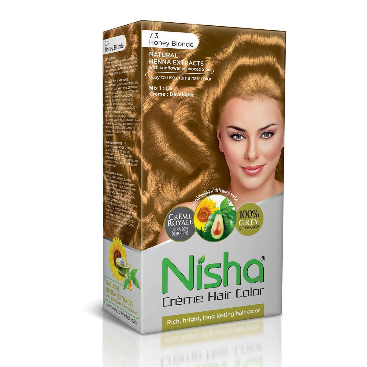 Nisha Creme Hair Color Honey Blonde | Grab2Buy