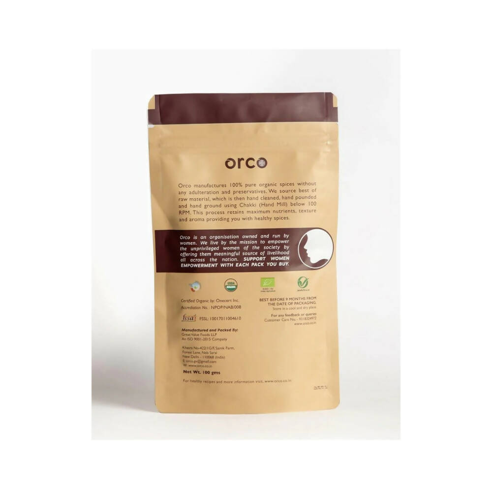 Orco Organic Black Pepper Whole | Grab2Buy