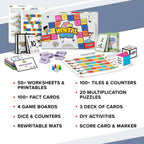 ClassMonitor Mental Math Kit for Learning Math with Free Mobile App-Learning Educational Kit for Kids of Age 4-6 Years